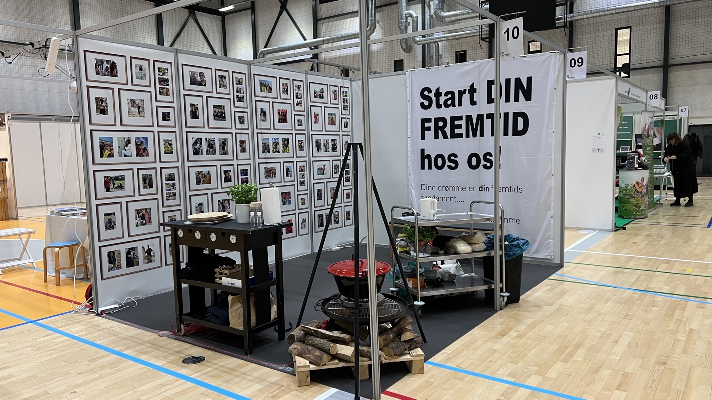 Messestand til Messe for STU i Køge